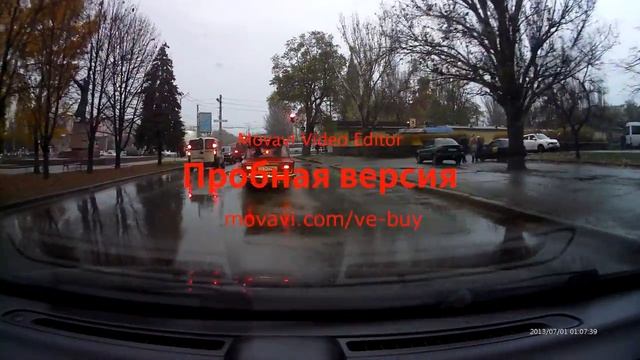 Видеорегистатор TEXET DVR-533 Пример сьемки, день пасмурно.