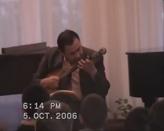 И.С.Бах - Gavott (Domra)