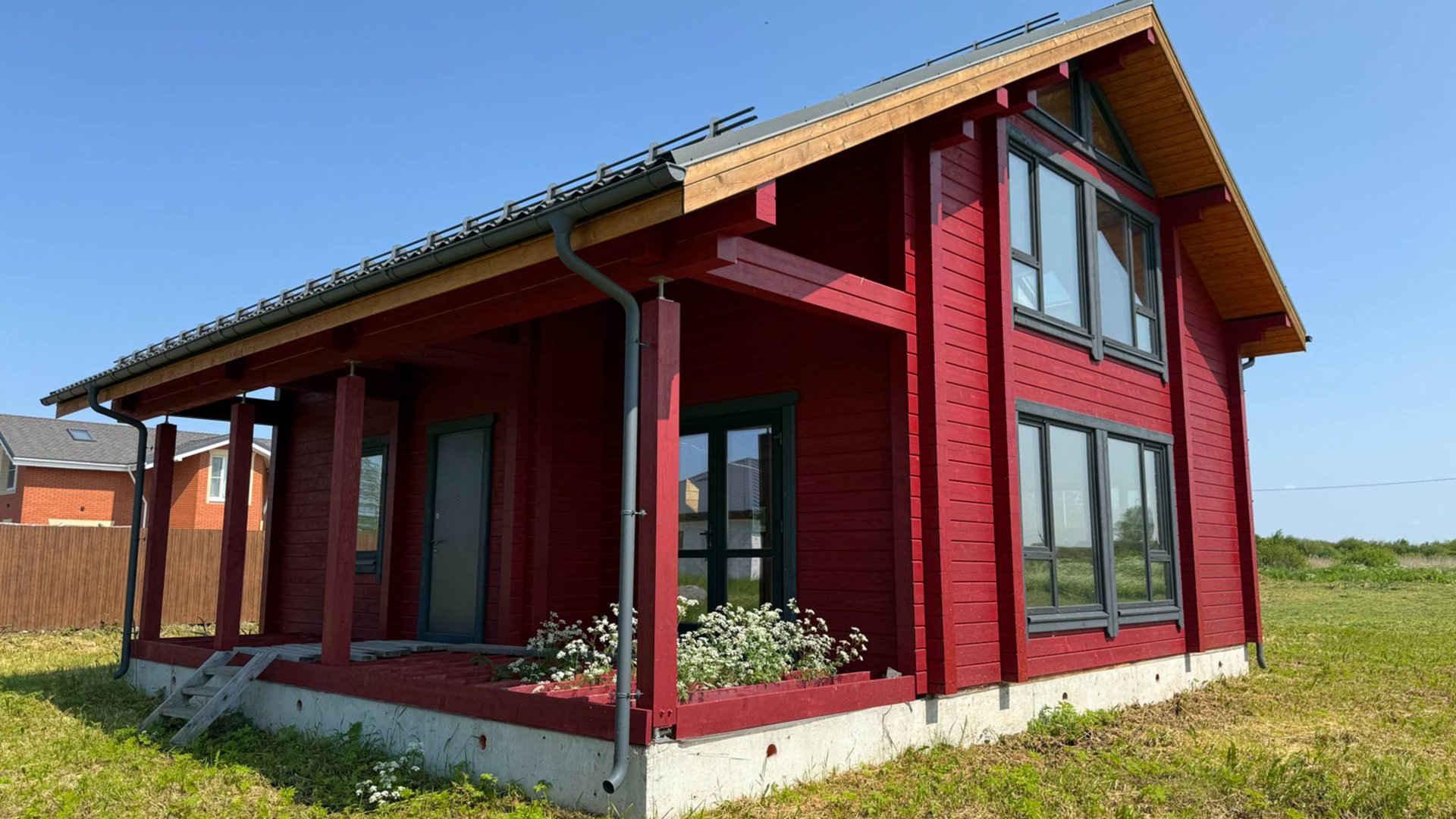 Санкт-Петербург, г.Петергоф, ИЖС. Новый коттедж 173 кв.м на участке 13 соток