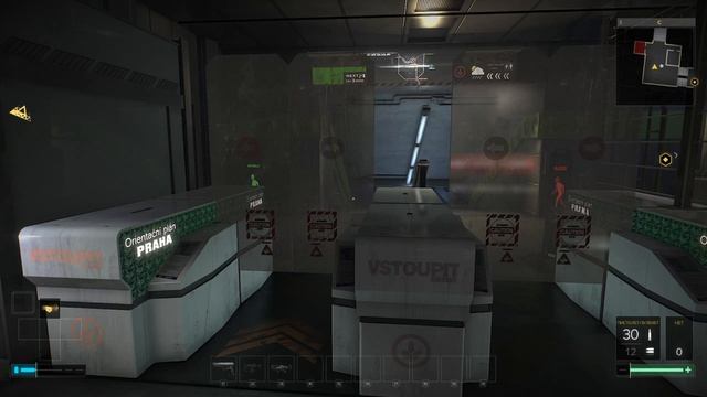 Deus Ex: Mankind Divided №3. Помогаю Вацлаву Коллеру. Встретился с Отаром Ботковелли