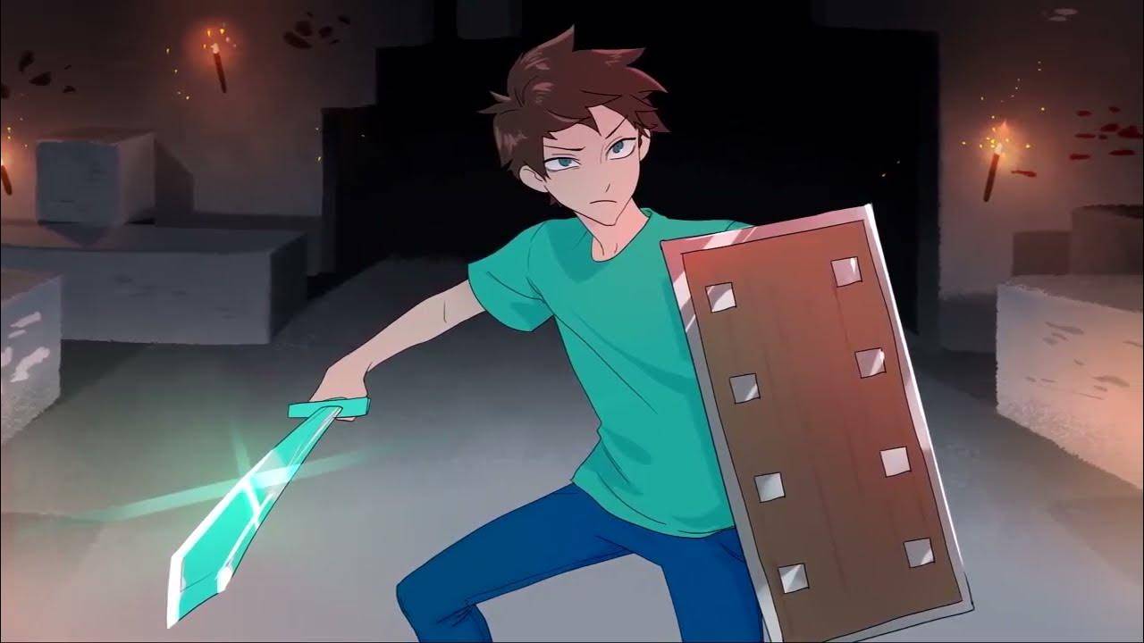 Прошлое стива | майнкрафт аниме