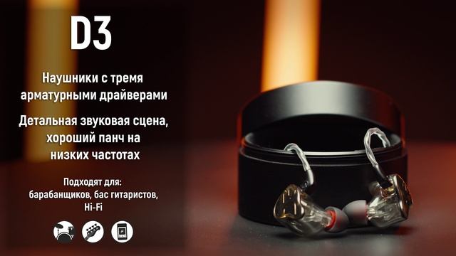 Модельный ряд наушников Devite Audio