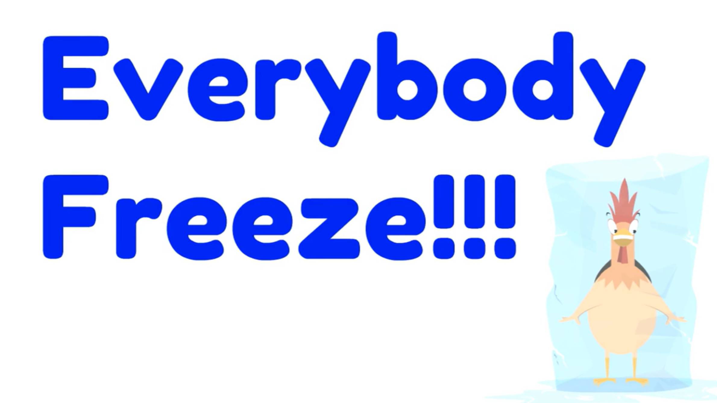 Everybody Freeze - Easy Kids Songs