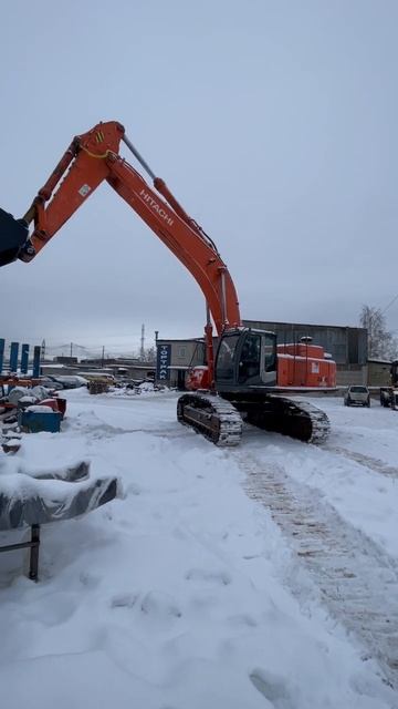 Хитачи ZX450-3 ПОСЛЕ РЕМОНТА #стройка #hitachi #excavator #ремонтхитачи #карьернаятехника