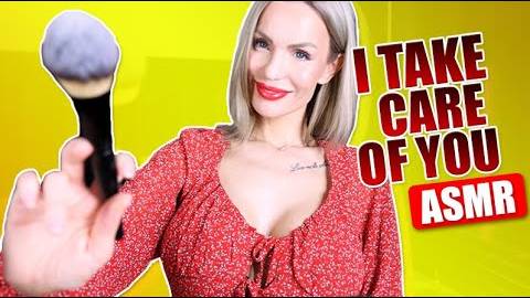 АСМР Мягкая чистка объектива камеры Чистка лица для расслабления и засыпания с позитивным шепотом