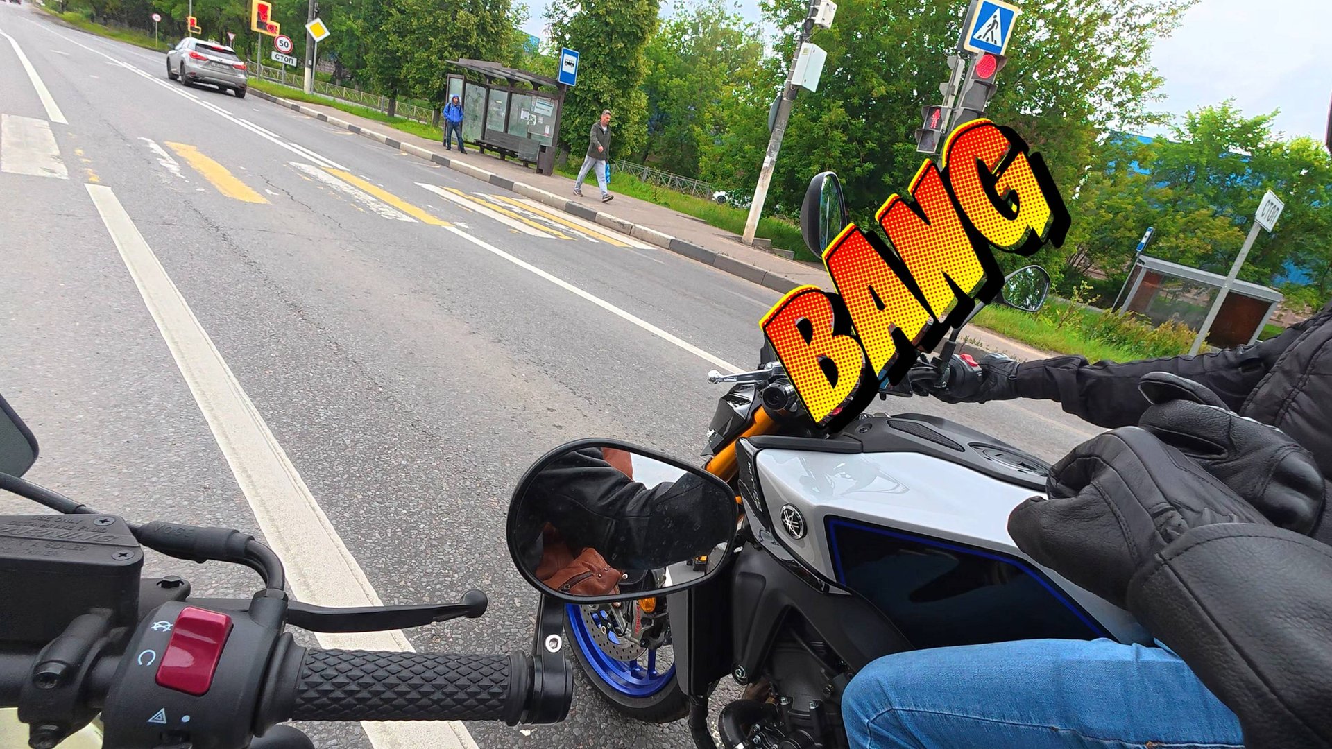 Покатушки с заей на VOGE CU525