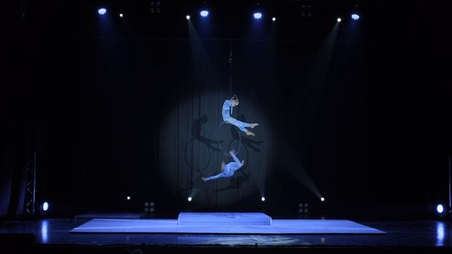 Воздушная гимнастика. Кольцо. Дуэт