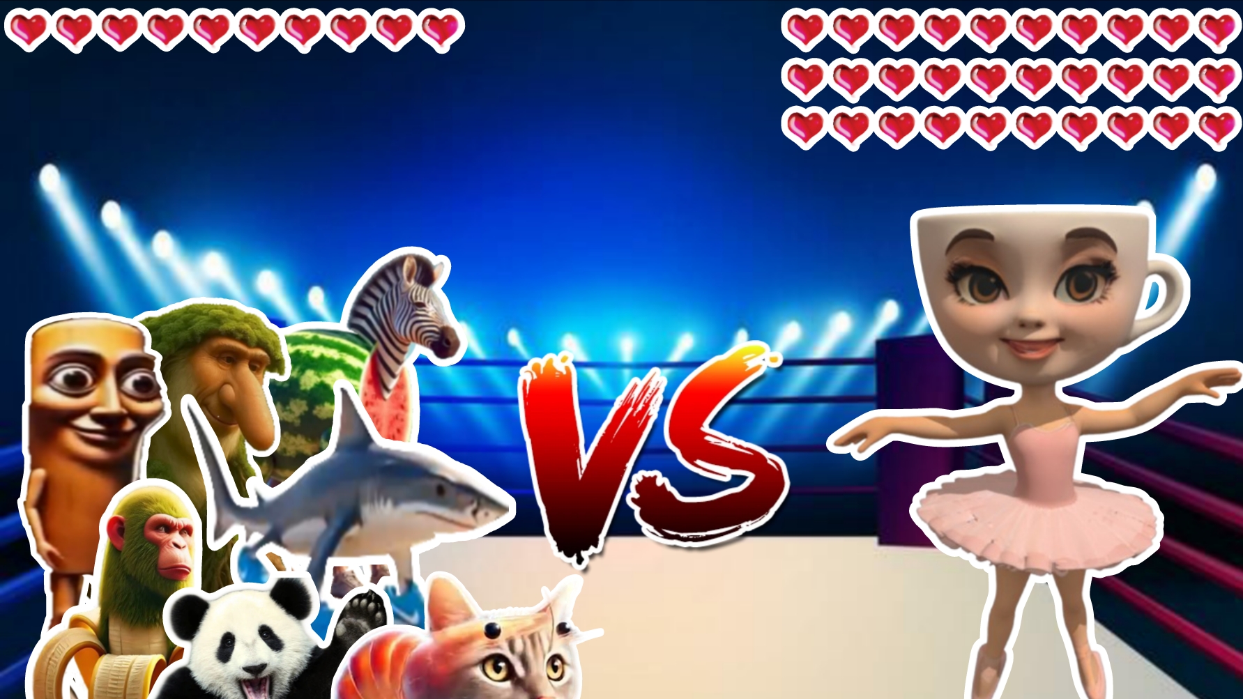 Итальянские мемы Vs Балерина Капучино ☕/ Триппи Троппи, Тралалеро Тралала, Брр Брр Патапим / Мемы