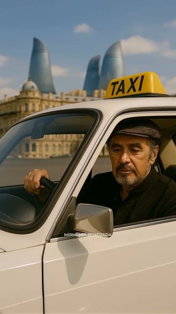 Если бы известные актеры были таксистами в Баку