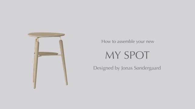 Инструкция по сборке столика My Spot Side Table