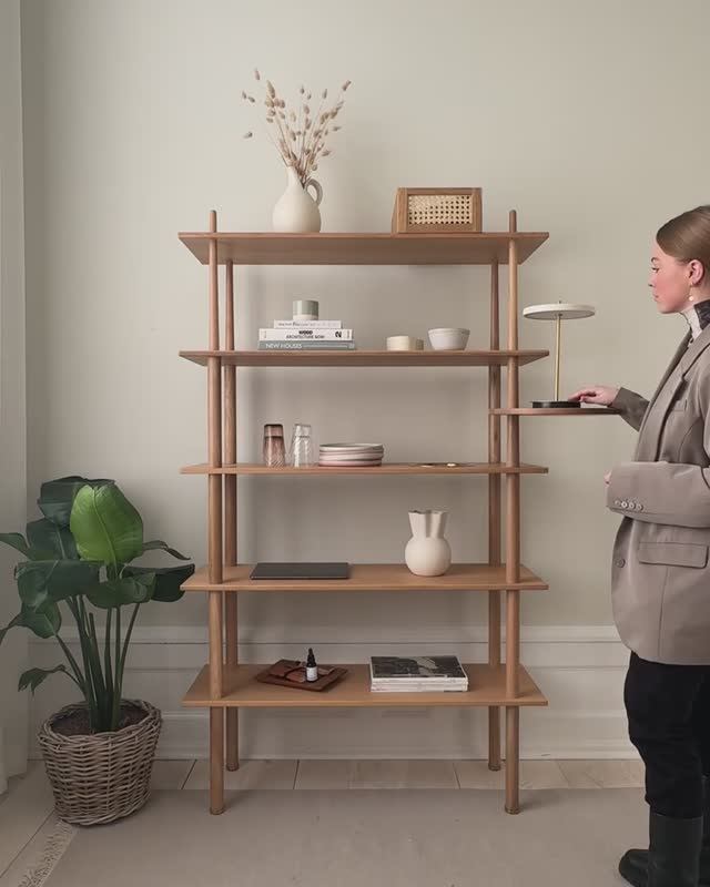 Стеллаж Stories Shelving в интерьере