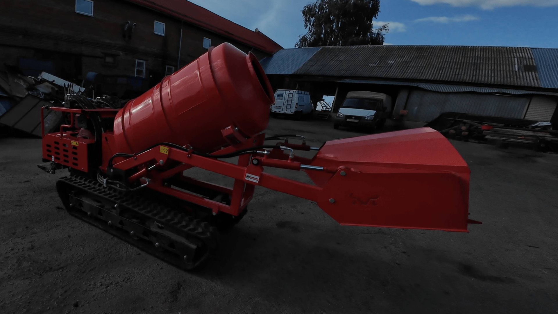 Бетоносмеситель Leite. Бетономешалка обзор.