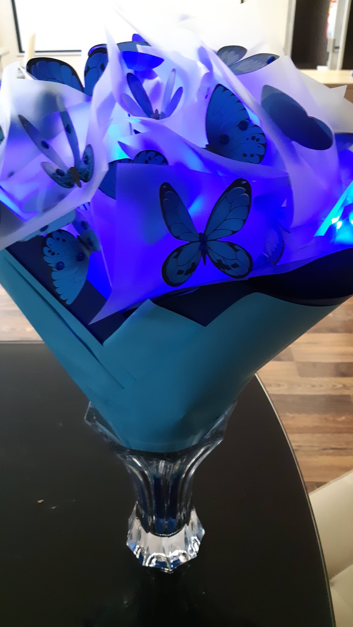 Самодельный букет из бабочек👍🦋**я сама сделала**