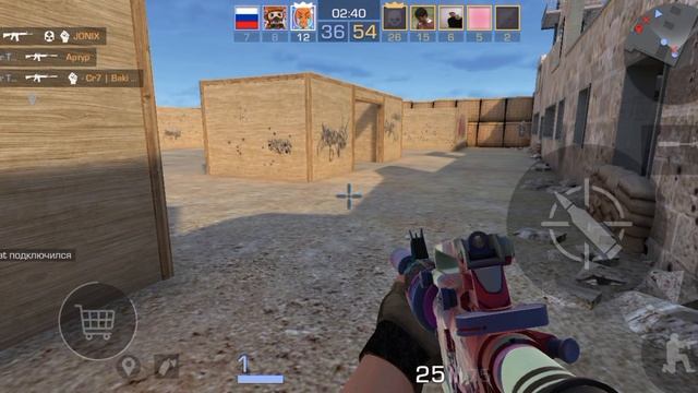 Командный бой 1HP / в стэндофф 2