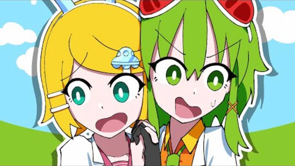 Атена/Arena — Клон Клон/クローンクローン Feat.ГУМИ, Кагамине Рин/GUMI, 鏡音リン