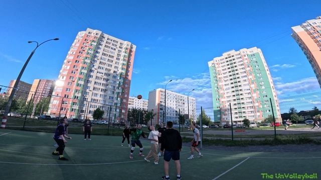 28.06.2025/Печёры/Корейский мячик/Любительский волейбол от первого лица