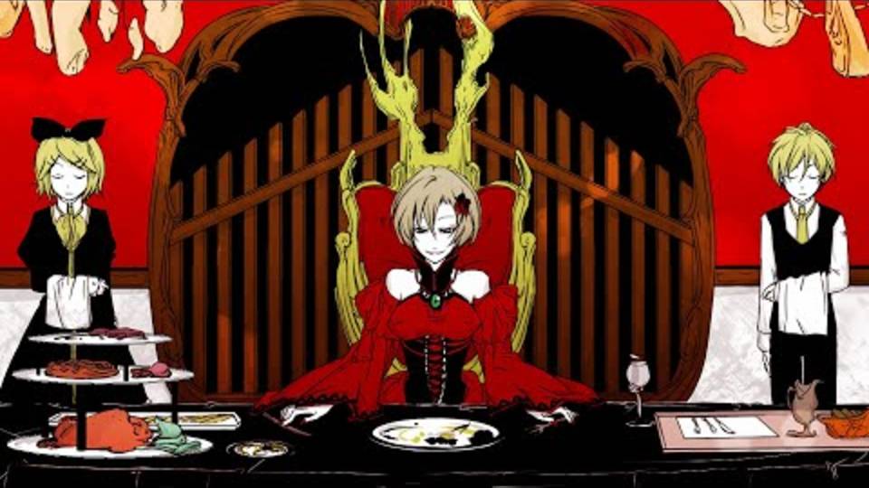 Mothy — Зловестный поедатель Еды Кончита/悪食娘コンチータ Feat.Кагамине Рин•Лен, МЕЙКО/鏡音リン•鏡音レン, MEIKO