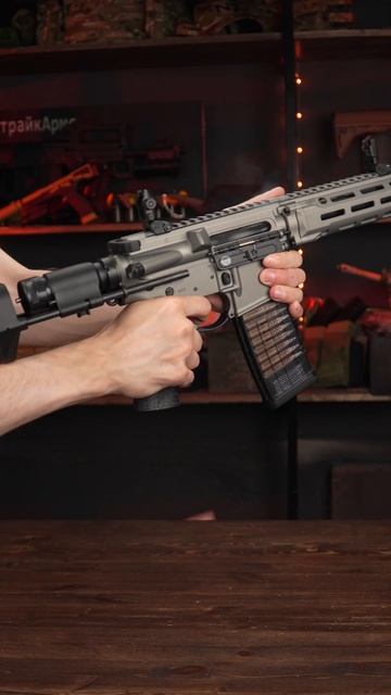 Страйкбольная газовая DDM4 PDW #страйкбол #airsoft