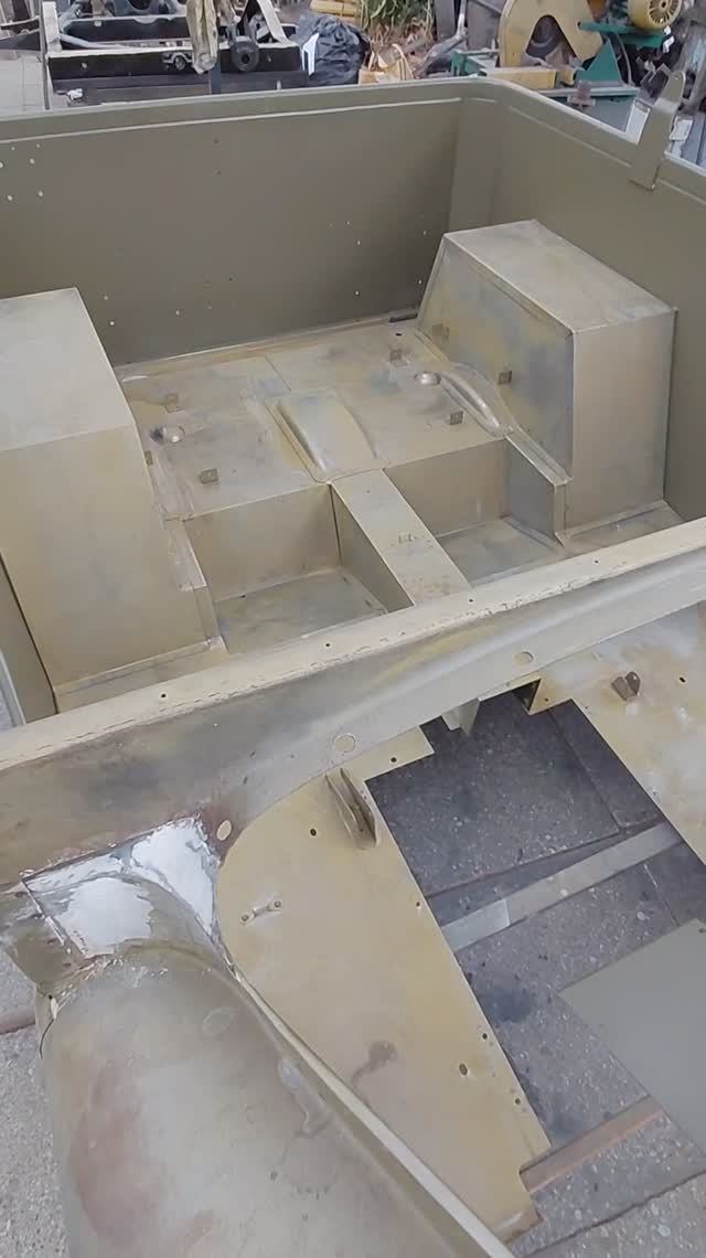 Кузов ГАЗ-64, внутри