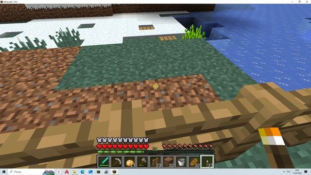 017 Майнкрафт - Грядки с картошкой