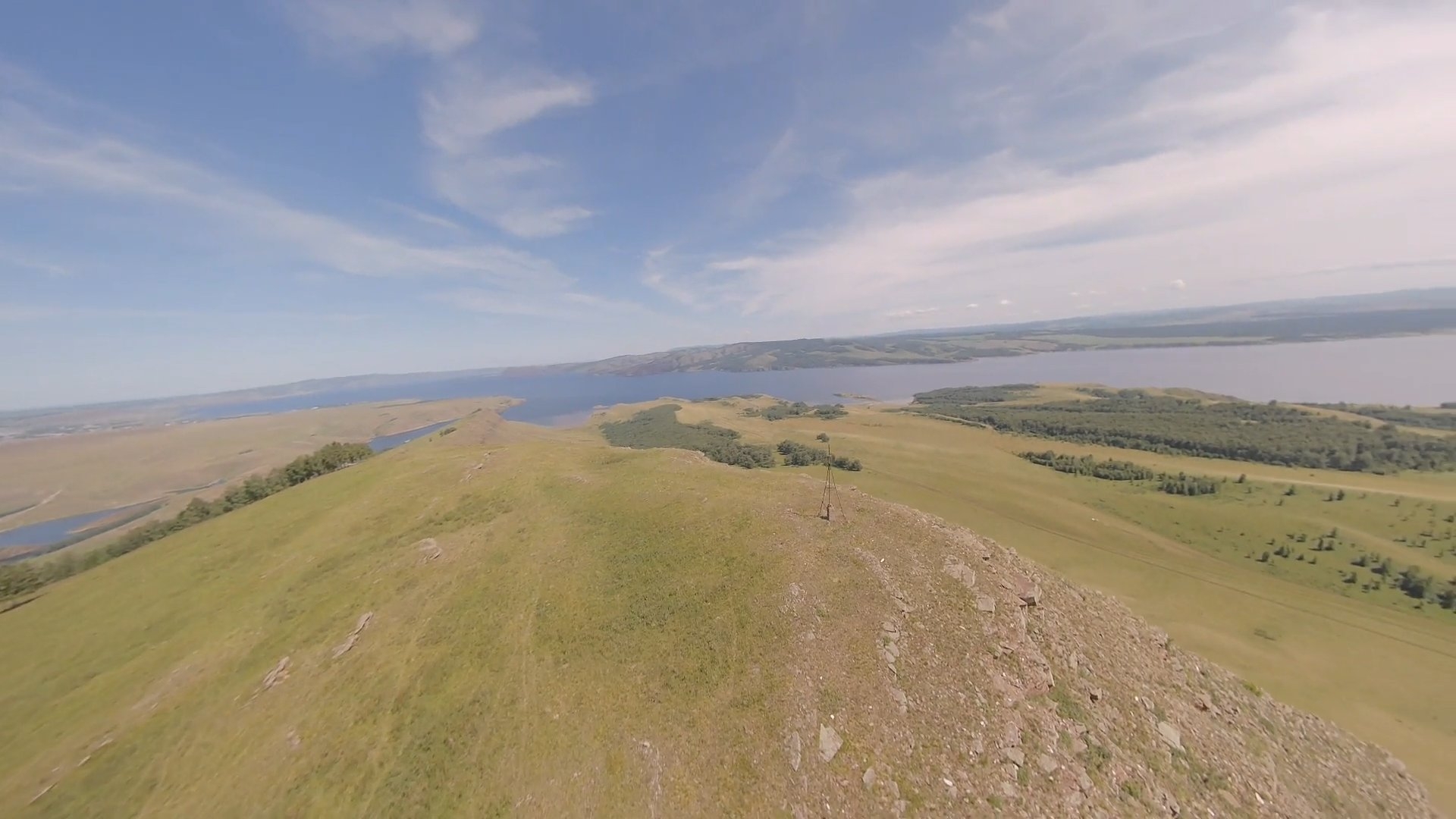 Первая в моей практике горка.