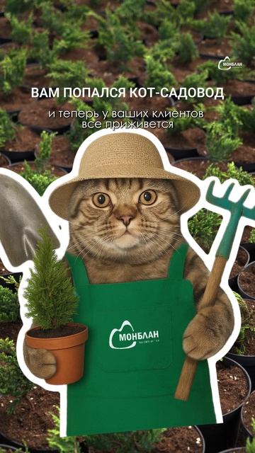 Сила кота-садовода активируется только после пересылки