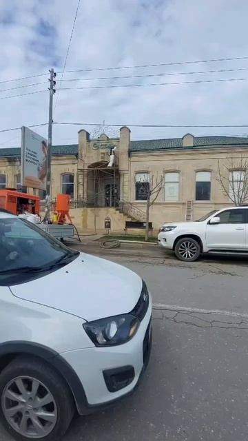 Дизельный компрессор ЗИФ ПВ 8/07 в работе