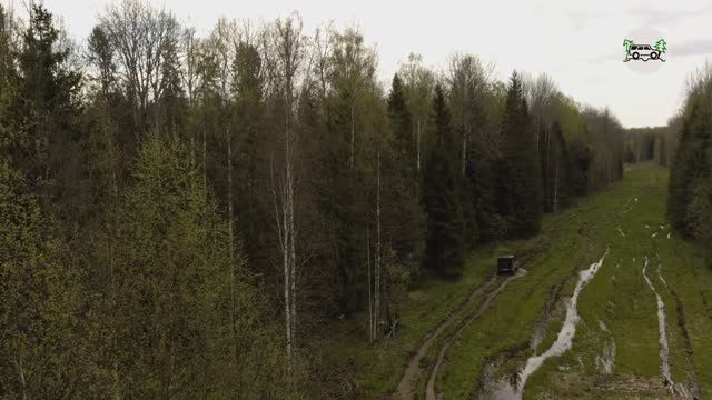 4 дня в Костромской глухомани на Хантере. Вдоль Сендеги. Болотистые лесные просеки. Никольское.