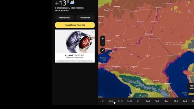 Яндекс.Погода: Стоит ли доверять прогнозам? Мнение Не ушедший жук