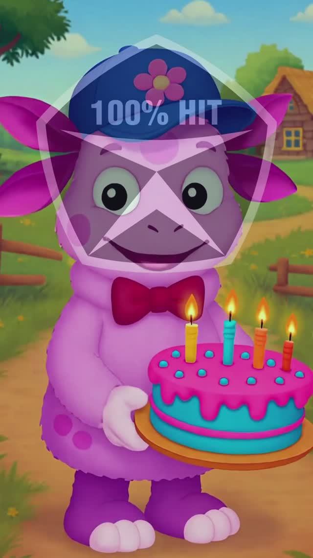 Видео поздравление от Лунтика