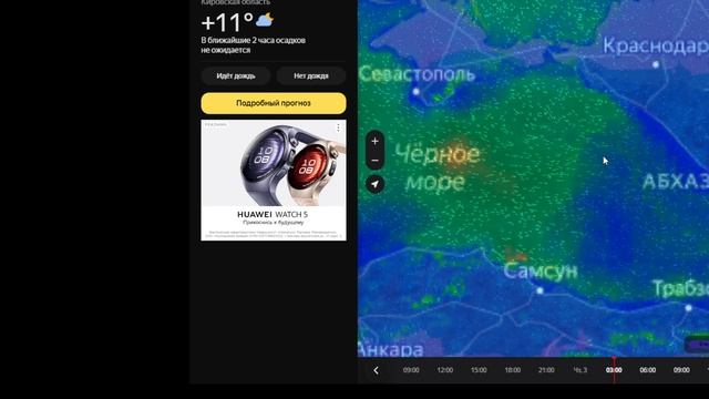 Погода по-Яндексовски: Копаемся в деталях с Не ушедший жук