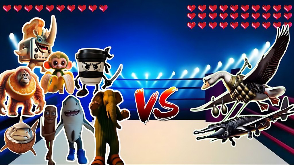 Итальянские мемы против Бомбамбини Гусыни / Мемы / Лирили Ларила / Тралалеро Тралала / Тун Тун Сахур