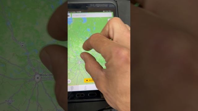 Работа навигации на BRP Outlander Limited 2025