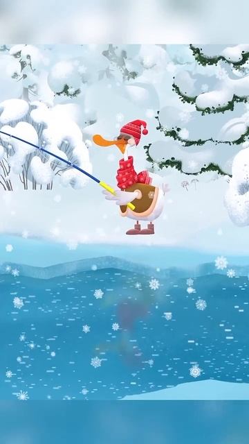 Бурёнка Даша. Дед Мороз - проказник #буренкадаша #shorts