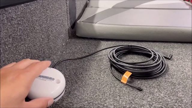 Установка датчика GPS Humminbird  с компасом