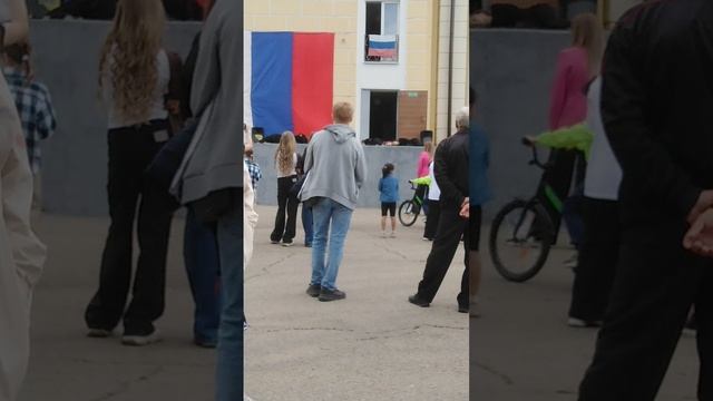 В день России танец коллектива.