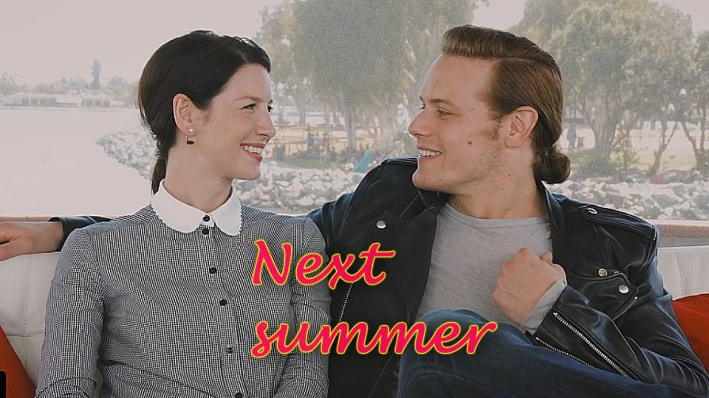 Сэм и Кейт СЛЕДУЮЩИМ ЛЕТОМ (Давид Дамиано) Sam And Caitriona NEXT SUMMER (Damiano David)