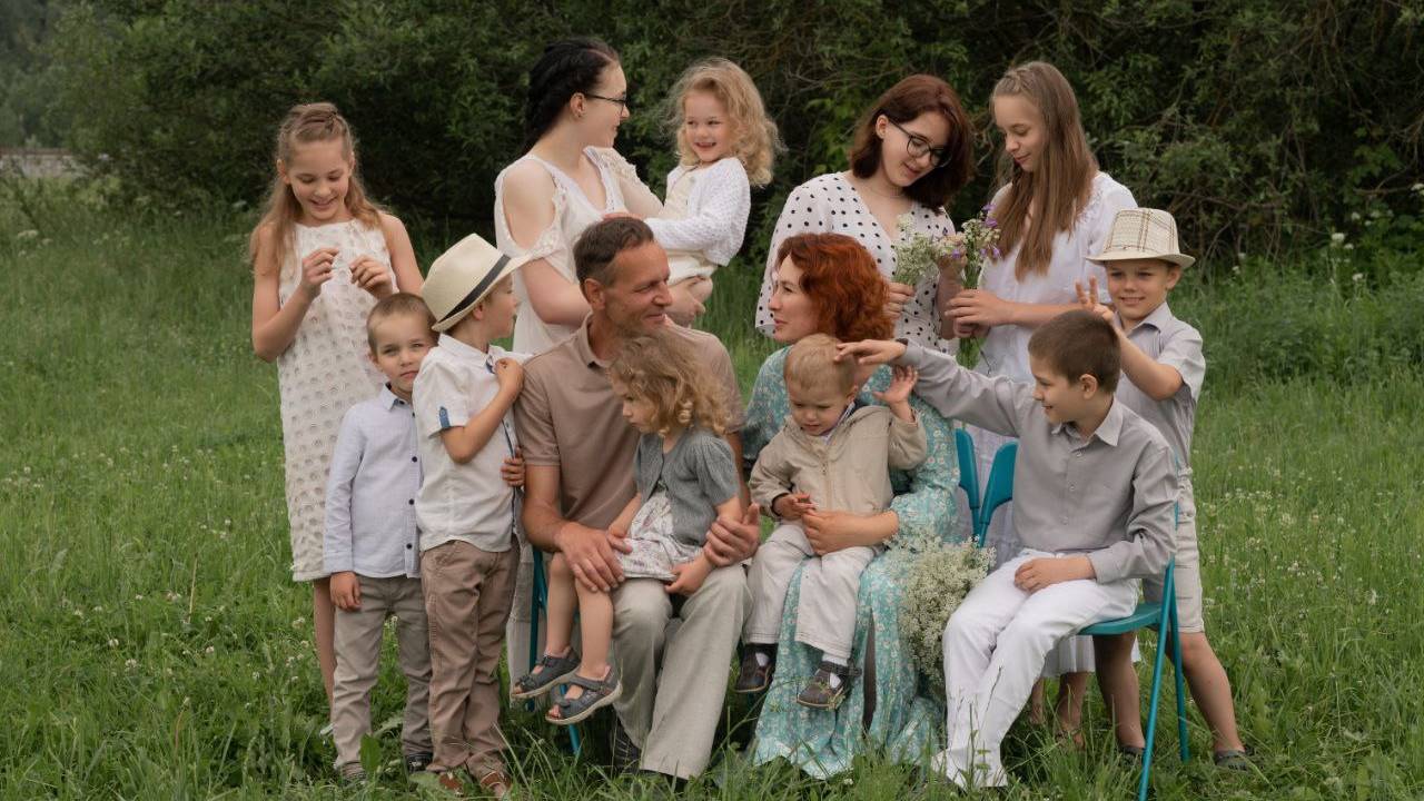 Марина Чуракова Мама 11 детей