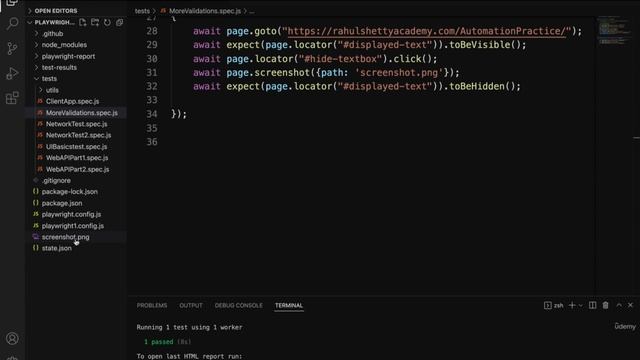 Capture  Screenshots With Playwright On Page & Partial Element Level  - Demo