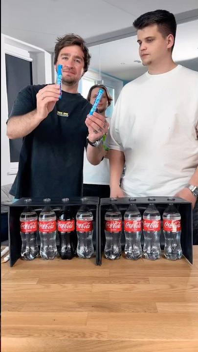 Кола + Ментос = ?