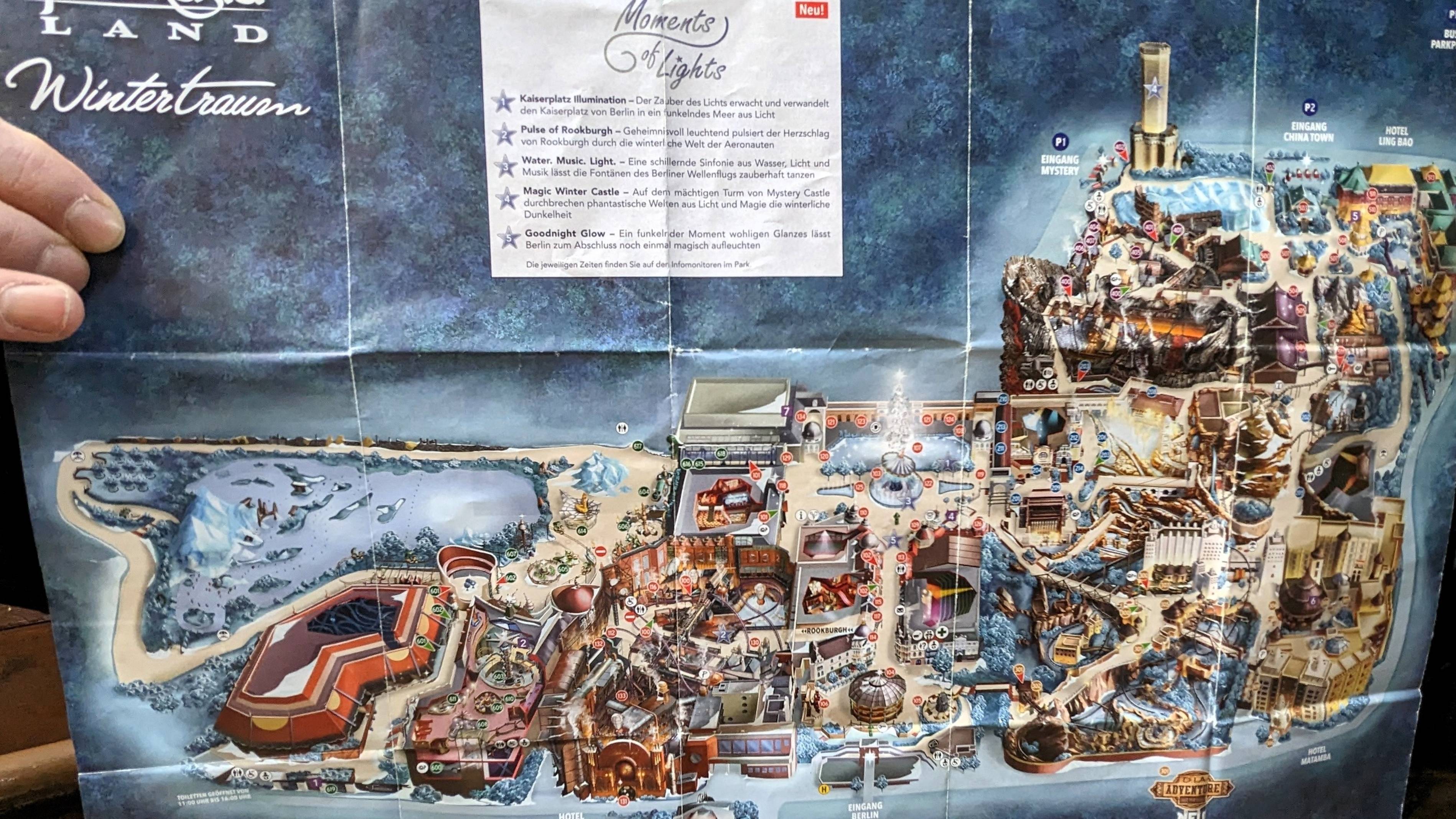 Phantasialand, январь 2023