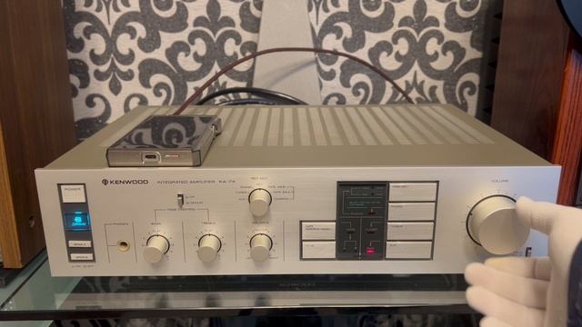KENWOOD KA-7X (2-ое видео)