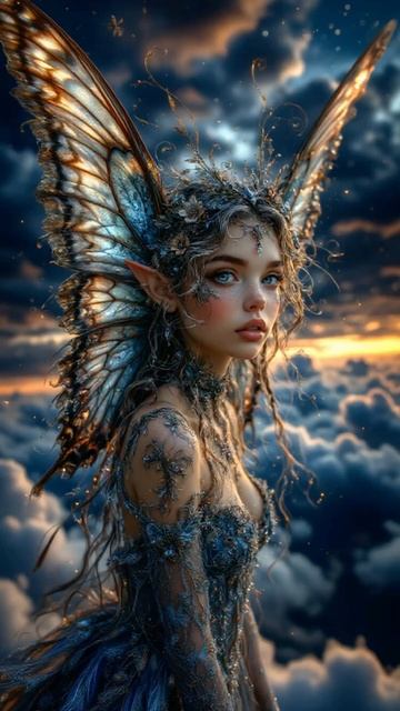 #фея #нейросетьрисует #ai #aiart #фэнтези #творю #залипательно #искусство