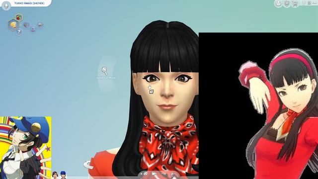 Создаем в Симс 4 персонажей Персоны 4 [Часть 2]