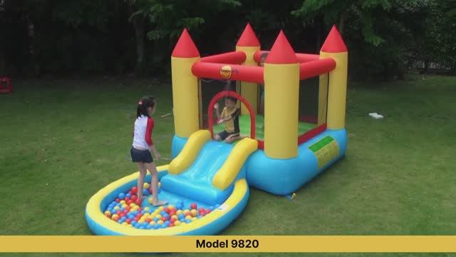 Надувной батут Happy Hop 