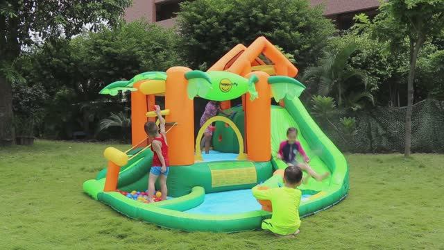 Надувной батут Happy Hop 