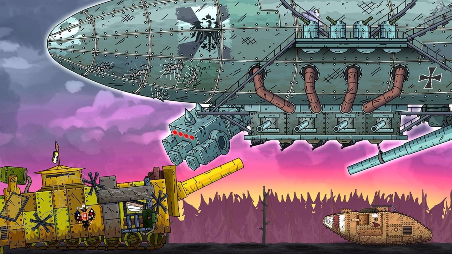 И явилось в небе Чудовище! Менделеев Vs Дирижабль-Монстр (Gerand)