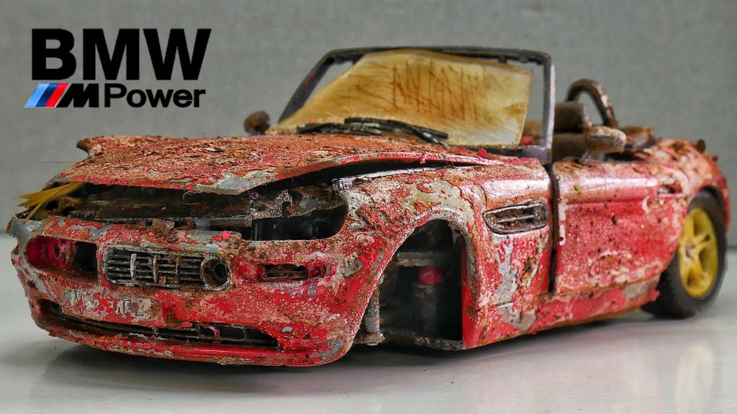 Реставрация заброшенного BMW Z8