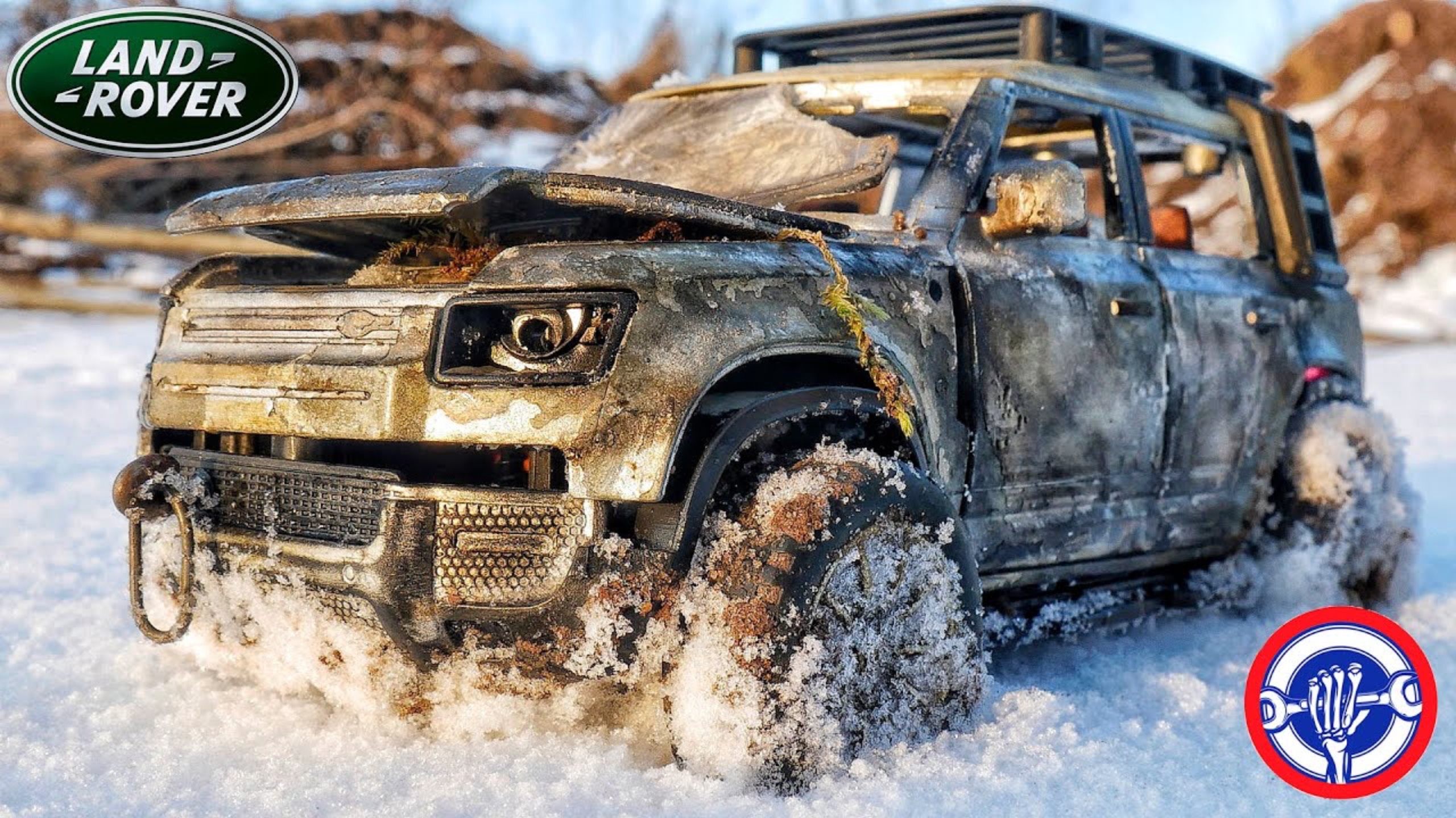 Реставрация LAND ROVER Defender 2021 | Идеальная реставрация модели автомобиля