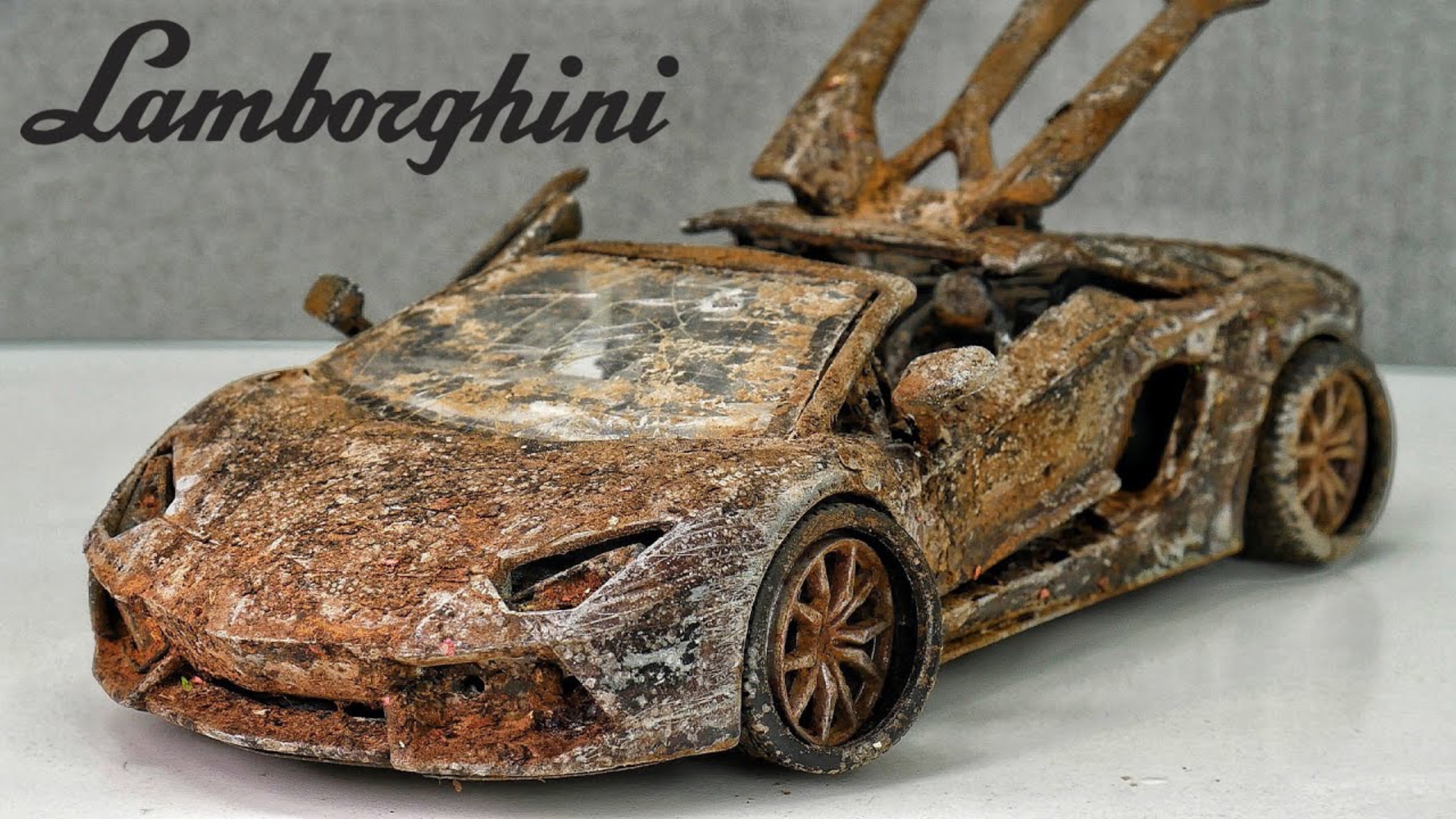 Реставрация Lamborghini Aventador Roadster SuperCar реставрация